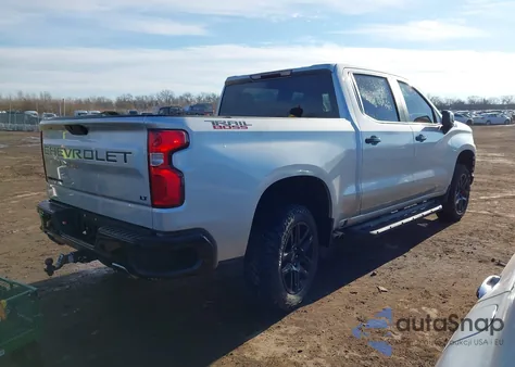 2021 Chevrolet Silverado 1500 4Wd Short Bed Lt Trail Boss from USA, damaged, VIN 3GCPYFED5MG431926